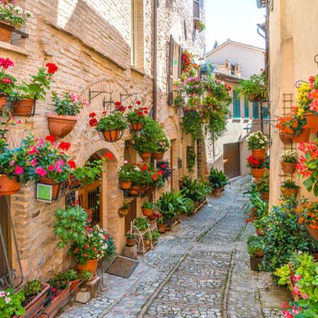 Infiorata di Spello e Canali di Rasiglia