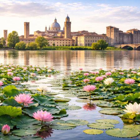 Fioritura del Loto sul Mincio: gita in barca luglio