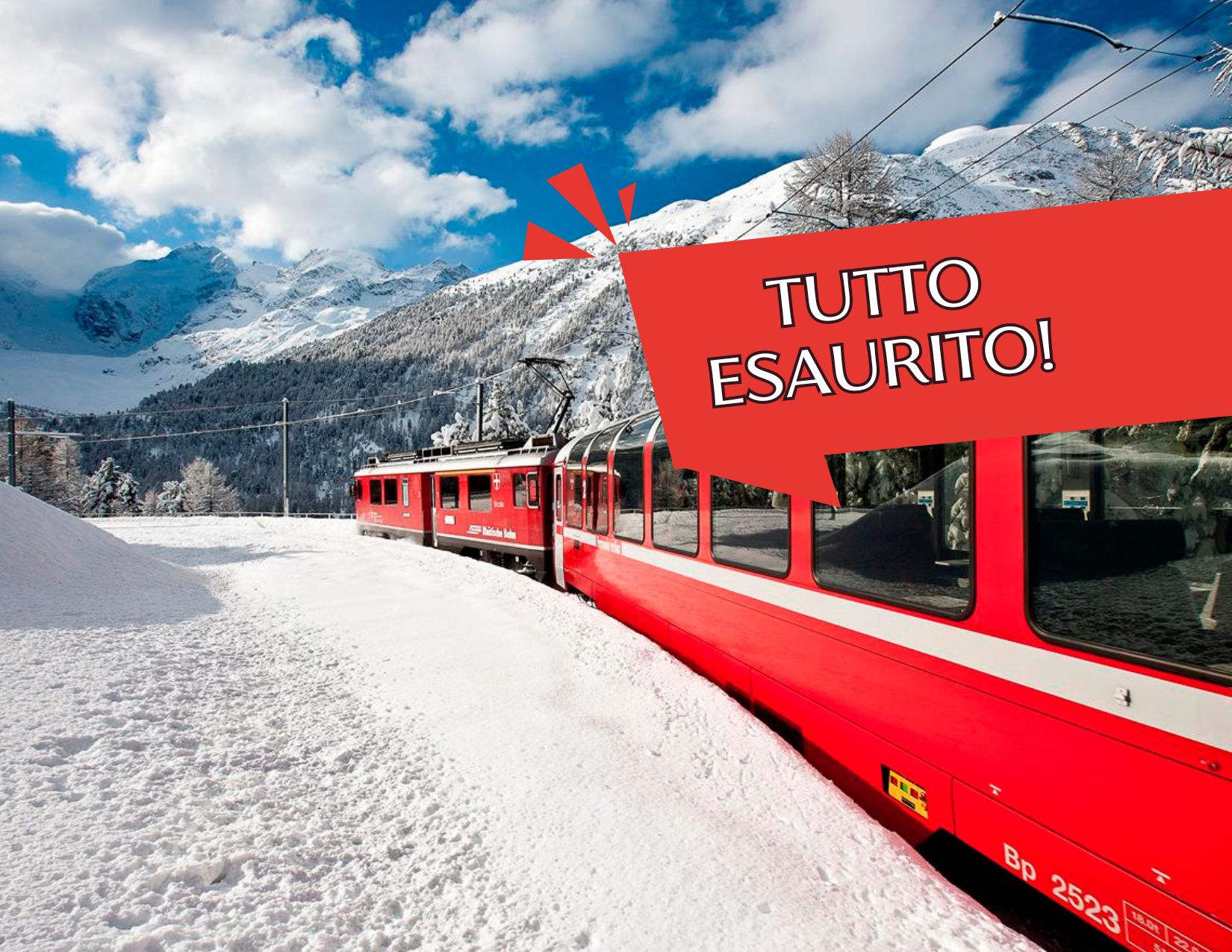 La Primavera sulle Alpi: il Trenino Rosso del Bernina con Pranzo del Primo Maggio Incluso -Tutto Esaurito 8