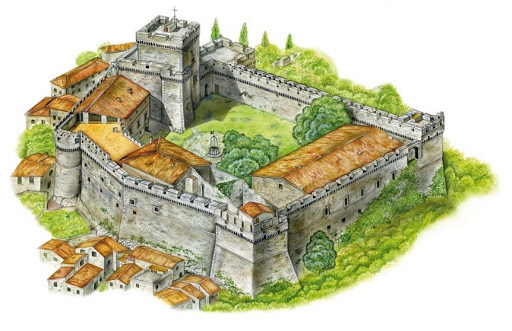Il Giardino di Ninfa e il Borgo di Sermoneta 17/04 16