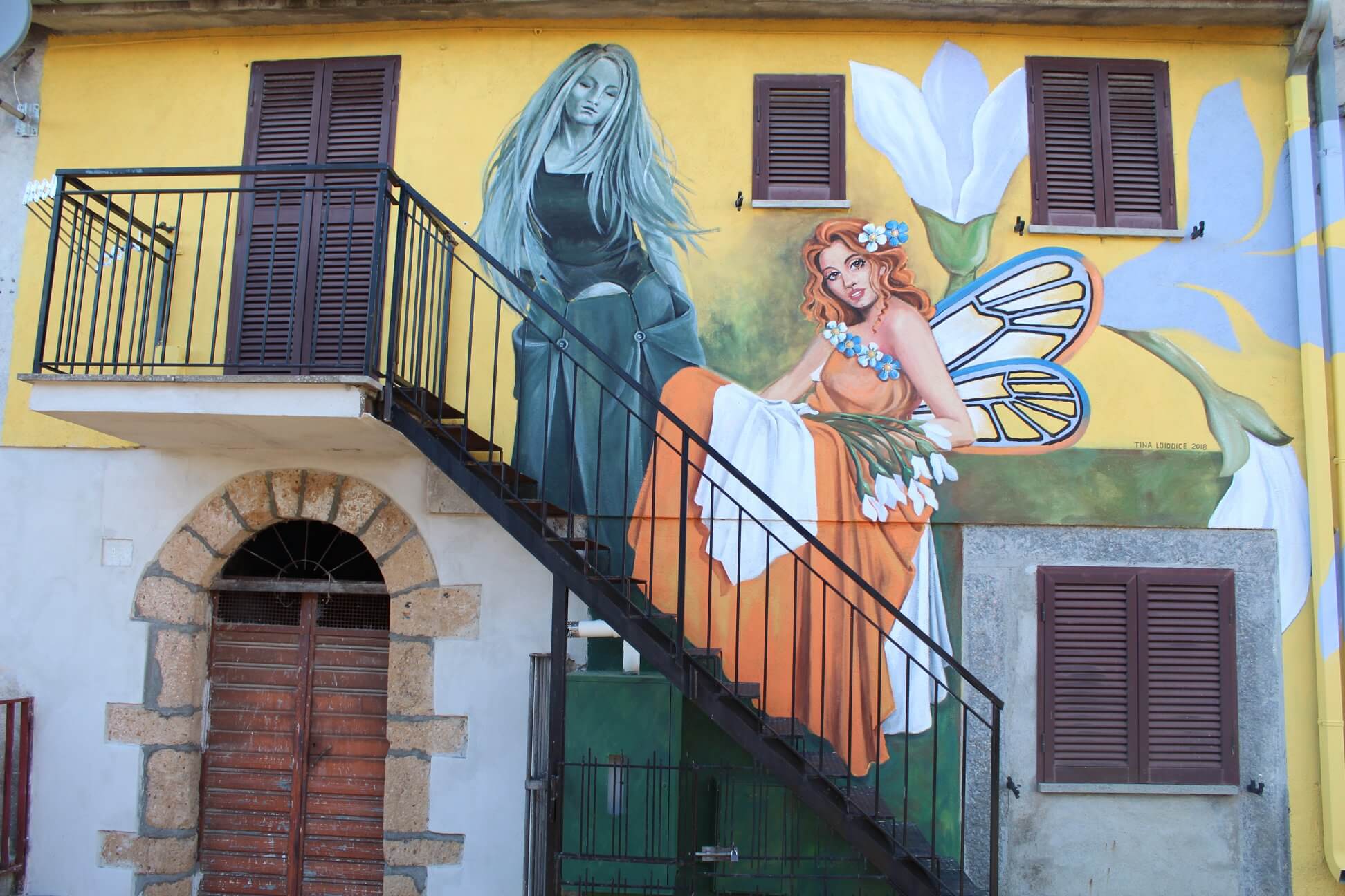 Il giardino d'artista della Serpara e Sant'Angelo, il borgo delle Fiabe 7