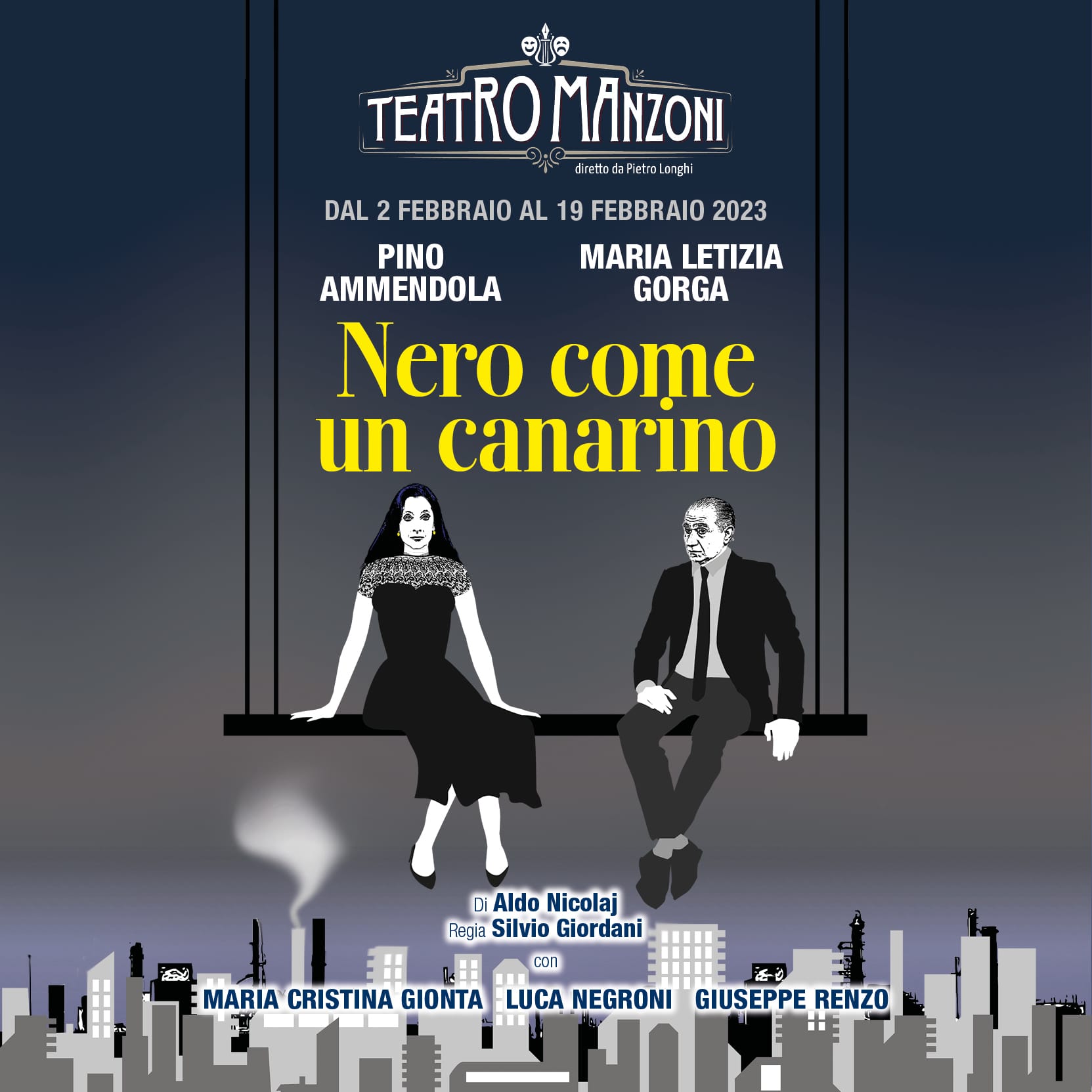 Teatro Manzoni presenta: "Nero come un canarino" 2