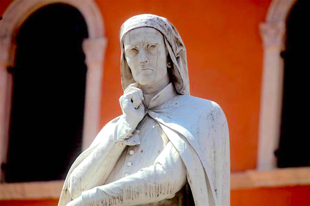 Firenze, Verona e Ravenna. Elogio al Sommo Poeta. 9