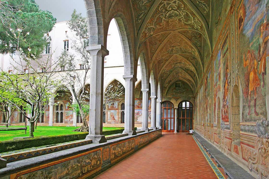 Un Caffè a Napoli...Il Chiostro di Santa Chiara ed il Barocco Napoletano 6