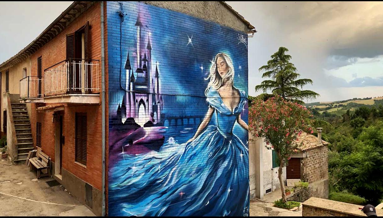 Il giardino d'artista della Serpara e Sant'Angelo, il borgo delle Fiabe 8