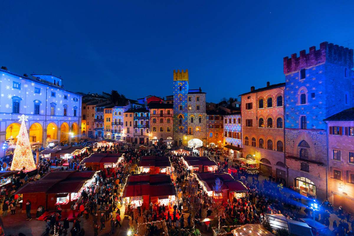 Weekend tra l'incanto Natalizio di Arezzo e gli scorci di Siena 2