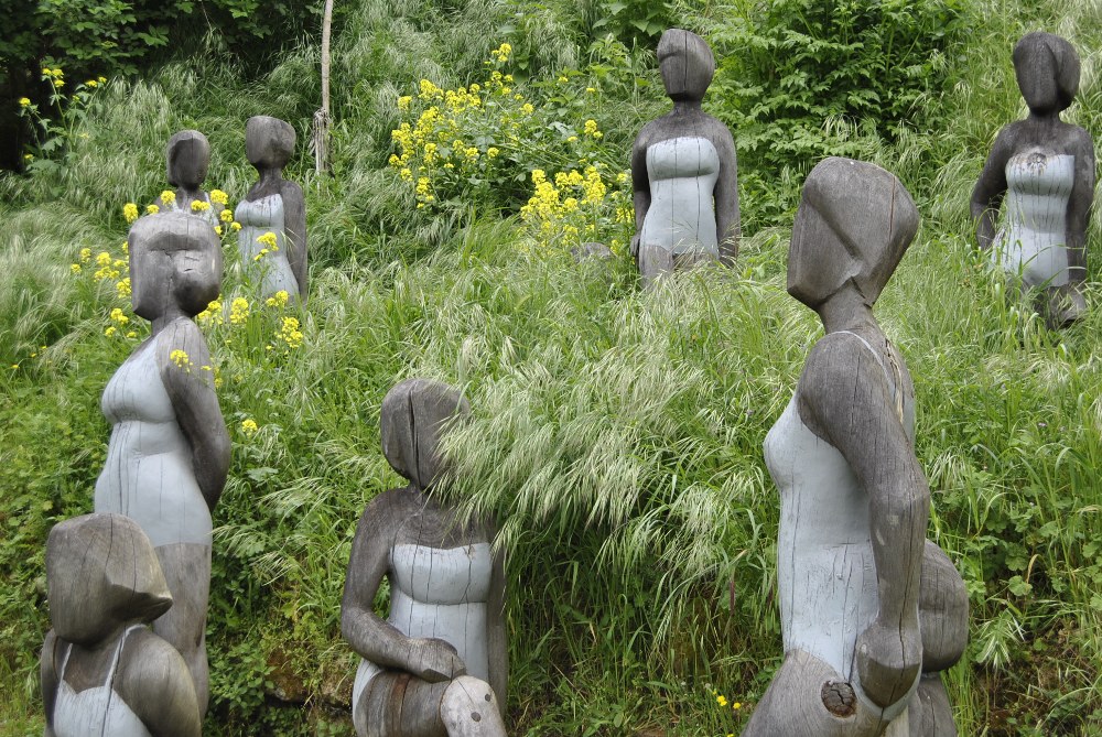 Il giardino d'artista della Serpara e Sant'Angelo, il borgo delle Fiabe 3