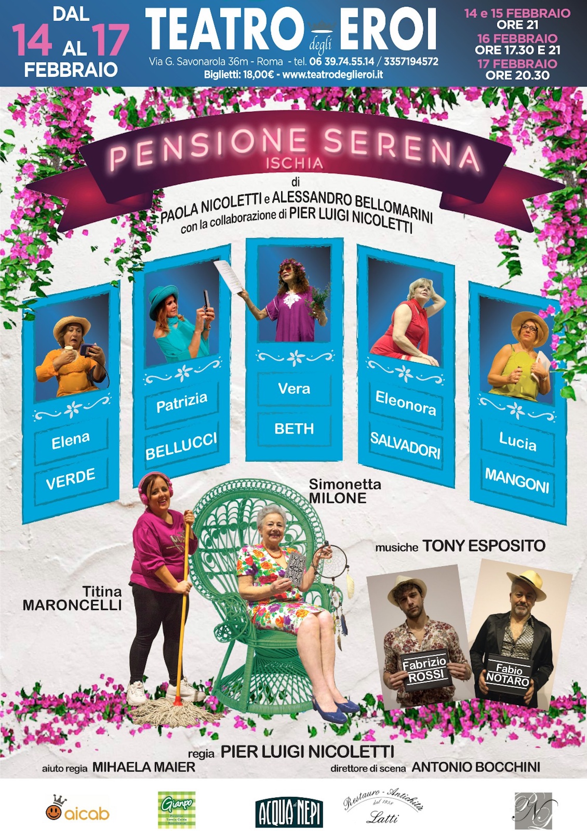 TEATRO DEGLI EROI:"PENSIONE SERENA" 2