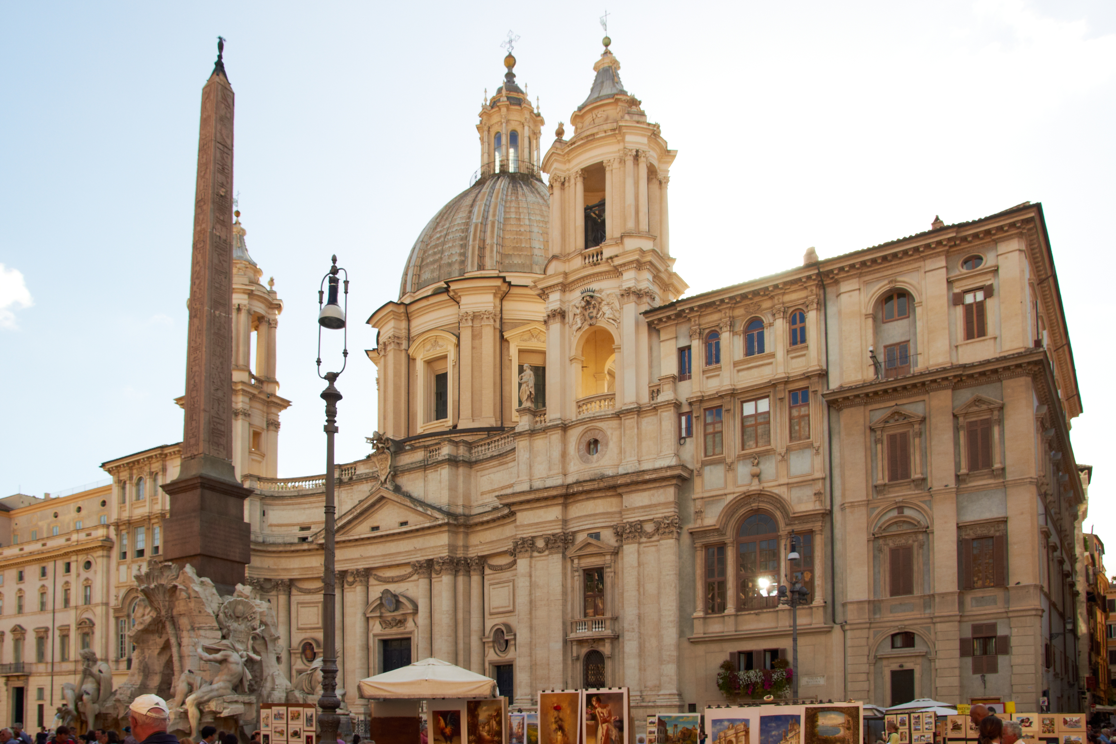 All'ombra dei Quattro Fiumi nell'atmosfera di Natale 2